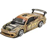 Uravas Store 1:64 Mini Gt Nissan Silvia (S15) Top Secret D1GP Diecast Model Araba