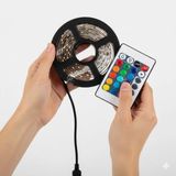 Uravas Store 2 Metre Kumandalı USB LED Şerit Işık – Renk Ayarlı Dekoratif Ortam ve Ambiyans Aydınlatması