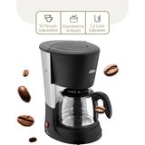 Uravas Store 2in1 Filtre Kahve - Çay Demleme Makinesi 1.2lt Cam Hazne - Su Seviye Gösterge SCM-2938 BX40