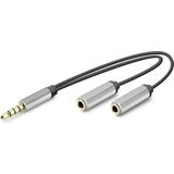 Uravas Store 3.5 mm Kulaklık Mikrofon Ayırıcı Kablo 23 cm HDX1087