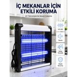 Uravas Store 30 M² Etki Alanlı Mavi Işıklı Sinek Öldürücü Cihaz - Lisinya