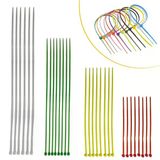 Uravas Store® 30 Parça Plastik Kablo Kelepçe Seti Kablo Düzenleyici Bağlama Bantları