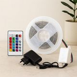 Uravas Store 4.5 M Rgb LED Şerit 54 Led/m Kumandalı Adaptörlü