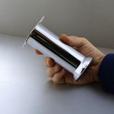 Uravas Store 4 Adet Mobilya Ayak 15 cm Krom Baza Koltuk Kanepe Yatak Çekyat Destek Ayağı Metal Yükseltici Ayakları