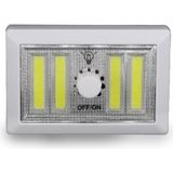 Uravas Store 4 Ledli Pilli LED Lamba Güç Ayarlı LED Portatif Lamba LED Işık - Mıknatıslı Yapışkanlı