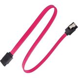 Uravas Store 40CM Sata HDD Sdd Data Veri Kablosu, Sata 3, Kırmızı,