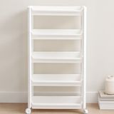 Uravas Store 5 Katlı Tekerlekli Sepet Organizer Raf Ünitesi 465X145X850 mm