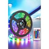 Uravas Store 5 Metre Şerit LED Rgb Işıklı Kumandalı Güç Adaptörü Her Ortama Uygun