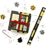 Uravas Store 70X100 cm Premium Hediye Paketleme Kağıdı 2'li Set | Kolay Sarılabilir, Canlı Baskı, Özel Kutu ile Rulo Gönderim | M20
