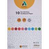Uravas Store Adel Fon Kartonu, 25X35, Karışık, 10'lu