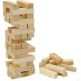 Uravas Store Ahşap Denge Oyunu 54 Parça (Jenga)