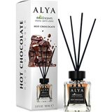 Uravas Store Alya Nature's Scents Hot Chocolate Bambu Çubuklu Oda Kokusu- Sıcak Çikolata Kokusu