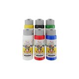 Uravas Store Ana Renkler Parmak Boyası 6'lı Set 6X60ML