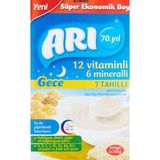 Uravas Store Arı Mama 12 Vitaminli 6 Mineralli Sütlü 7 Tahıllı Pirinçli Gece