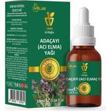 Uravas Store Arifoğlu Acı Elma Yağı 10ML%100 Saf Arlab Bitter Apple Oil Pure Salvia Officinalis Oil