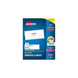 Uravas Store Avery Adres Etiketleri, Lazer Yazıcılar Için Emin Besleme, 1-1/3 Inç x 4 Inç, 1400 Etiket, Kalıcı Yapıştırıcı (5162)