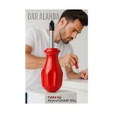 Uravas Store Avuç Içi Mini Topaç Tornavida Yıldız Uçlu Kısa Şaft Ufak Vidalama Anahtarı Hassas El Aleti 716083