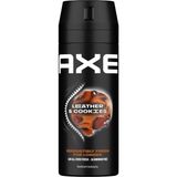 Uravas Store Axe Erkek Deodorant Sprey Leather & Cookies 150 ml