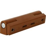 Uravas Store BADEM10 Pvc Pimapen Pencere Menteşesi Metal 75 mm Açık Kahverengi