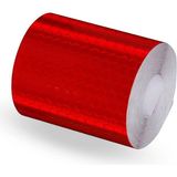 Uravas Store BADEM10 Reflektörlü Reflektif Fosforlu Şerit Bant Ikaz Bandı 2 Metre Kırmızı