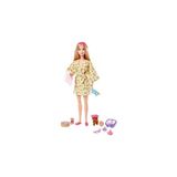 Uravas Store Barbie Bebek ve Aksesuarlar Barbie ve Yavru Köpeği, Çocuklar Için Oyuncaklar, Kişisel Bakım Spa Günü HKT90