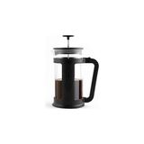 Uravas Store Bialetti - Smart French Press: Yaklaşık 1l Kapasiteli Kahve Hazırlayıcı - Siyah Polipropilen Gövde - Bulaşık Makinesinde Yıkanabilen Borosilikat Cam Sürahi - Paslanmaz Çelik Filtre Sistemi