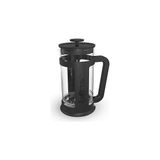Uravas Store Bialetti - Smart French Press: Yaklaşık 350ML Kapasiteli Kahve Hazırlayıcı - Siyah Polipropilen Gövde - Bulaşık Makinesinde Yıkanabilen Borosilikat Cam Sürahi - Paslanmaz Çelik Filtre Sistemi
