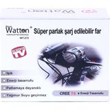 Uravas Store Black WT-272-PROFESYONEL Bisiklet Lambası