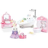 Uravas Store By Dreamy Mini Tavşan Büyük Banyo Oyun Seti-Mga