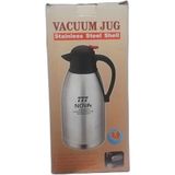 Uravas Store Çelik Termos 3 Litre Gümüş Renk 24 Saat Yalıtım Süresi ile Içecek Saklama - Spor & Outdoor
