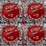 Uravas Store Çöğür Uzun Sap Bağlama Saz Teli 0.20 4 Adet Tam Takım Tel + Her Takım Tel Için 2 Tezene (4 Adet Takım Tel 8 Tezeneli Paket)