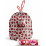 Uravas Store Cook Büzgülü Kokulu Orta Boy Çöp Torbası (Çilek)