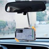 Uravas Store Coverzone Ayarlanabilir Araç Dikiz Aynası Telefon Tutucu Gps Takip Standı Universal 6-10CM Telefon Tutucu