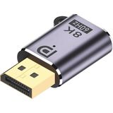 Uravas Store Coverzone Displayport To Mini Displayport Çevirici 8k 60Hz Ultra Hd Görüntü Aktarıcı Dp Adaptör Yüksek Hızlı Stabil Bağlantı Tak Çalıştır Laptop Monitör Projeksiyon Uyumlu (ZR1220 Mini Dp To Dp)