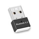 Uravas Store Coverzone Dual Mode Bluetooth 5.3 USB Adaptör Dongle – Bilgisayar Için Bluetooth Alıcı Verici, USB Dongle Adaptör Pc Laptop, Kulaklık Hoparlör Klavye Mouse Gamepad Bağlantı Aparatı 15M | ZR770