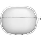 Uravas Store Coverzone Xiaomi Redmi Buds 3 Lite ile Uyumlu Şeffaf Silikon Kılıf Tam Koruma Kancalı Anahtarlık Redmi Buds 3 Lite ile Uyumlu Şeffaf Silikon Kılıf