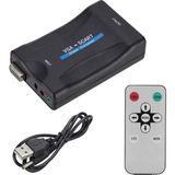 Uravas Store CR02 VGA Dan Scart Video ve Ses Dönüştürücü Adaptör Uzaktan Kumandalı