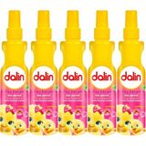 Uravas Store Dalin Kolay Saç Tarama Spreyi, 200 Ml, Badem Özlü, Panthenol Içeren, 5'li Set