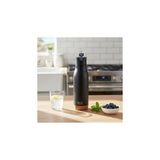 Uravas Store Deconox 540 ml Paslanmaz Çelik Termos Matara - 4 Renk Seçeneği (Krem, Yeşil, Siyah, Mavi) - Sıcak ve Soğuk Tutan Ofis ve Sporcu Suluğu (Siyah)