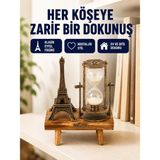 Uravas Store Dekoratif Kum Saati – Ahşap Malzeme, Hediyelik Masa Aksesuarı