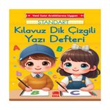 Uravas Store Dik Temel Harflerle Standart Renkli Kareli Yazı Defteri - Seçenek