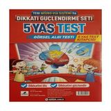 Uravas Store Dikkati Güçlendirme Seti 5 Yaş Test