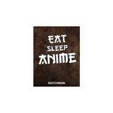 Uravas Store Eat Sleep Anime: Comic Manga Anime Sketchbook For Adults & Kids, - Otaku & Artist Ideal Gift. - 110 Pages Of "8.5 x 11" Blank Paper For Drawing, Sketching Or Doodling..