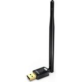 Uravas Store Edup Pc Için USB Wifi Adaptörü, Masaüstü Dongle High Gain 6dbi Anten Desteği, Masaüstü Dizüstü Bilgisayar Desteği, Windows 10/8/7/xp/vista, Mac 10.6-10.11 ile Uyumlu