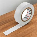 Uravas Store Elektrikçi Bandı Beyaz Izole Elektirik Bant Elektrik Bandı Pvc 9 Metre 19 mm