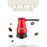 Uravas Store Elektrikli Cezve Pls. Türk Kahve Makine Çelik Gizli Rezistans 700W 5 Fincan - 400ML SCM-2948 (5528)