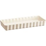 Uravas Store Emile Henry Tart-Börek Fırın Kabı Dikdörtgen 36 x 15 cm Ekru/clay