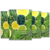 Uravas Store Eyüp Sabri Tuncer Çeşme Limonu Kolonyalı Mendil 50'li x 4 Adet