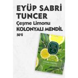 Uravas Store Eyüp Sabri Tuncer Çeşme Limonu Kolonyalı Mendil 50'li