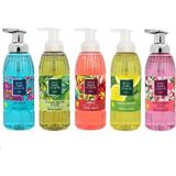 Uravas Store Eyüp Sabri Tuncer Köpük Sabun Okyanus, Amber, Ayvalık Zeytin Çiçeği, Japon Kiraz Çiçeği ve Çeşme Limonu 500 ml (5 Adet)